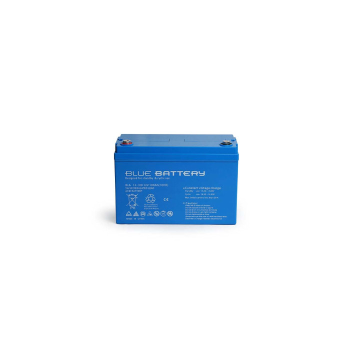 Blue Battery 12 Volt 100 Amper Jel Akü Derin Döngü BLG12-100 Deep Cycle