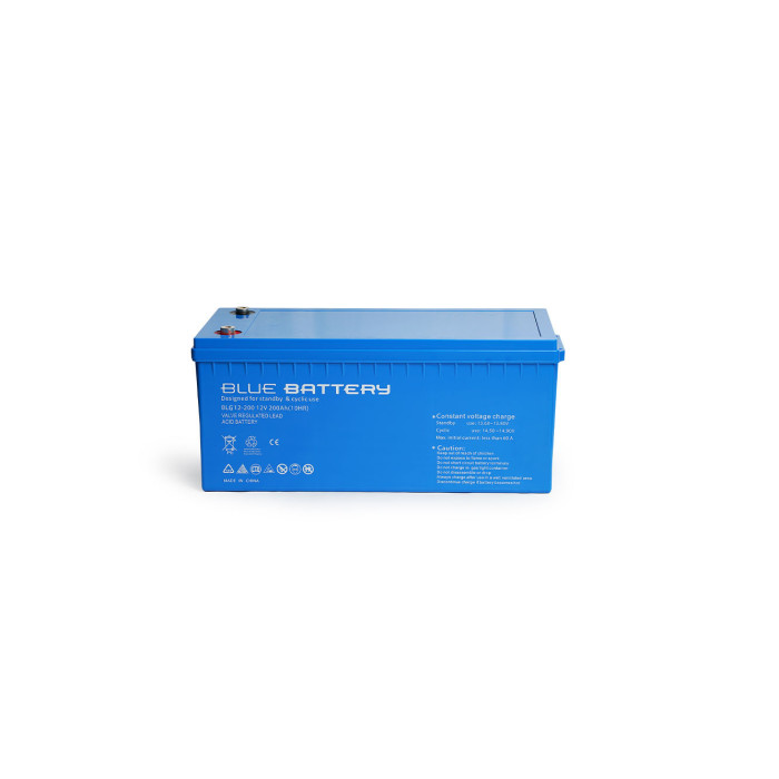 Blue Battery 12 Volt 200 Amper Jel Akü Derin Döngü BLG12-200 Deep Cycle