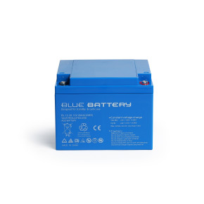 Blue Battery 12V 26 Amper Bakımsız Kuru Akü Ups Aküsü