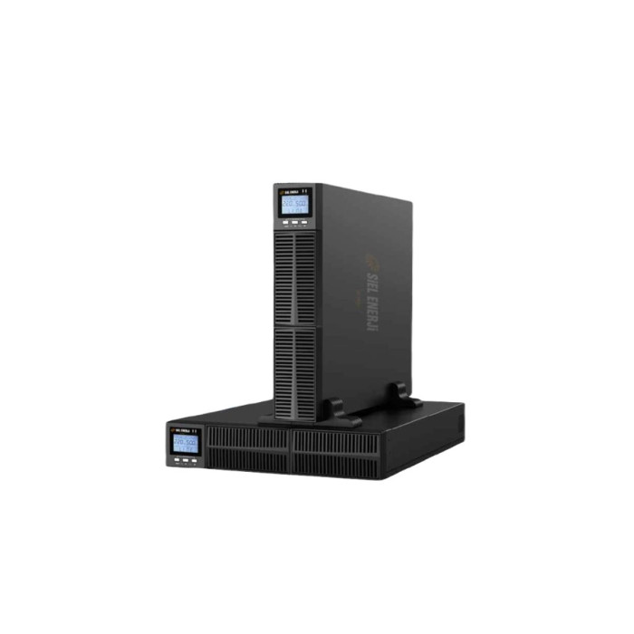 SRT 11 2 Kva Rack Tower Online Ups 4*7 Amper Akü Kesintisiz Güç Kaynağı
